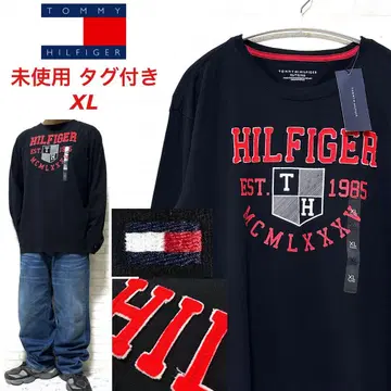 [미사용 택 포함] TOMMY HILFIGER 자수 프린트 롱 슬리브