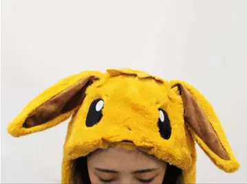 포켓몬스터 이브이 귀 쫑긋 모자