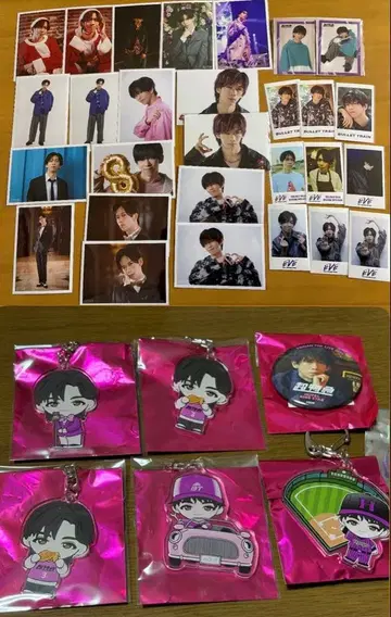 초특급 료가 브로마이드 미니 사진 지역 한정 키링 묶음 판매