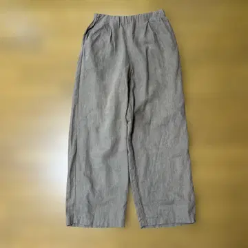 evam eva 린넨 와이드 팬츠