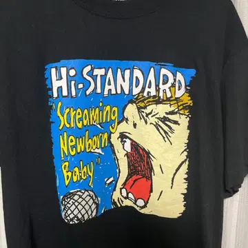 Hi-Standard 하이스크리밍 뉴본 티셔츠 M