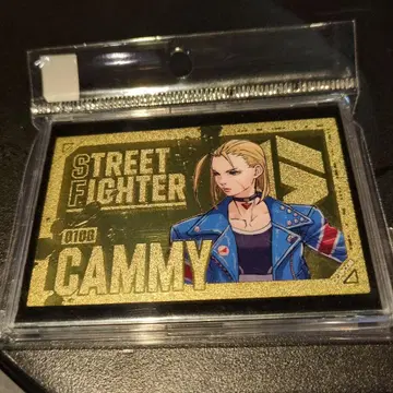 스트리트 파이터 캐미 애니메이트 골드 카드