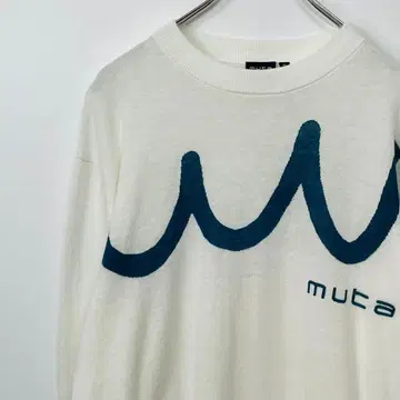 muta marine 코튼 린넨 썸머 니트 트레이닝복