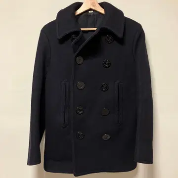 BUZZ RICKSON'S PEA 코트 네이비 36