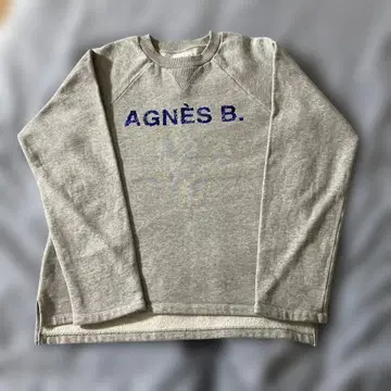 애니에스 베이 래글런 슬리브 맨투맨