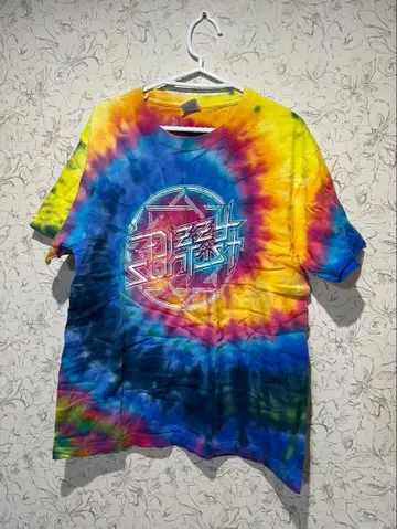 Caffeine Records 타이다이 티셔츠 M