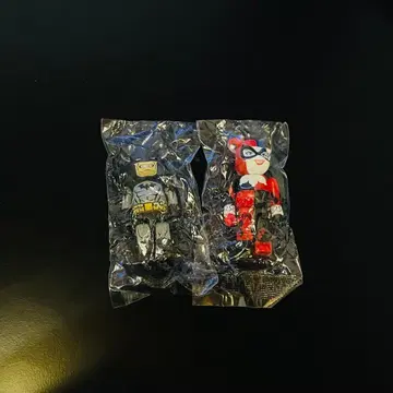 베어브릭 배트맨 해시 시크릿 2체 세트