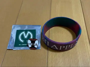 Mrs. GREEN APPLE 미세스 에덴의 동산 러버 밴드 핀 배지