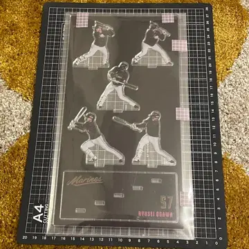 지바 롯데 마린스 12선수 전개 선수 모션 아크릴 스탠드 오가와 류세이