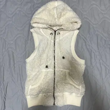 그런지 페어리 그런지 Y2K 다크코어 후드 부착 베스트 시크 스타일