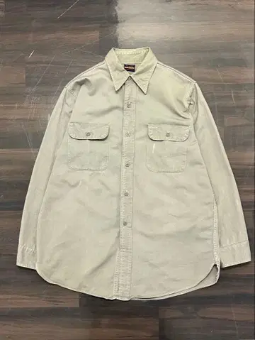 50s BIG YANK 워크 셔츠 긴팔 셔츠 Vintage 빈티지
