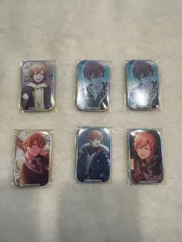 시노노메 아키토 핀 배지 6개 세트