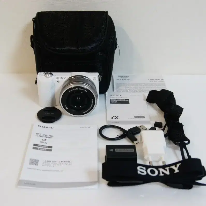 [소니] A5100 화이트 카메라팝니다.(959컷)