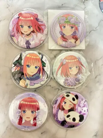 5등분의 신부 나카노 니노 캔뱃지 세트