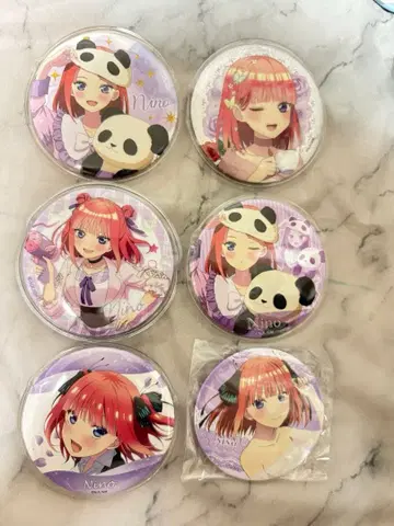 5등분의 신부 나카노 니노 캔뱃지 세트
