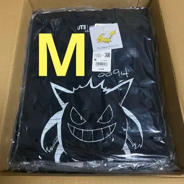 M 새상품 포켓몬 겐가 T셔츠 유니클로 포켓몬