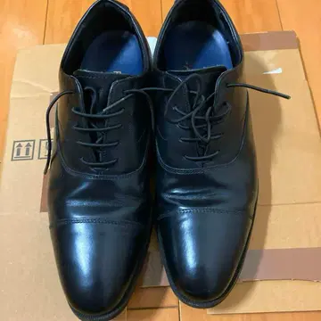 ORIHICA 블랙 비즈니스 슈즈 24.5cm