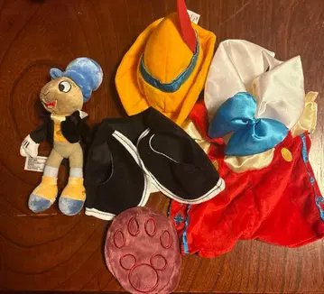 디즈니 해외 디즈니 더피 코스튬 피노키오 지미니