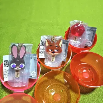 주토피아 아이스캔디 참 주디 닉 가챠 1