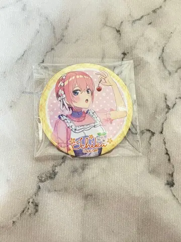 5등분의 신부 나카노 이치카 캔뱃지