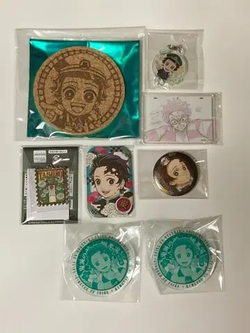 귀멸의 칼날 카마도 탄지로 굿즈 세트 OSAKA Metro 극락탕 외