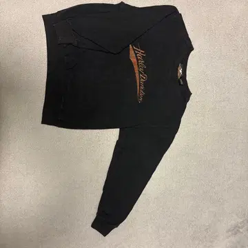 할리 데이비슨 블랙 트레이닝복