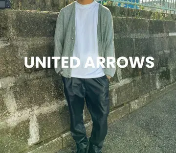 유나이티드 애로우즈 가죽 팬츠 블랙 29 ( S )