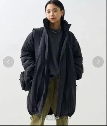 FREAK'S STORE PRIMALOFT 몬스터 후드티/다운 코트