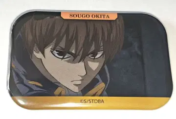 은혼 오키타 소고 스퀘어 캔뱃지 캐릭터 팝 스토어 오키타제 개봉품