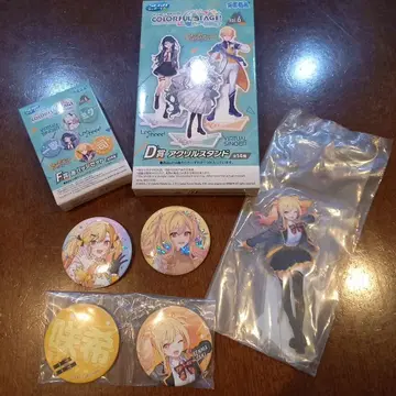 프로세카 SEGA 럭키 쿠지 기타 칸 배지 텐마 사키