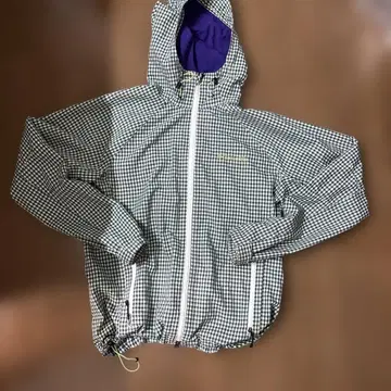 컬럼비아 자켓 체크 무늬