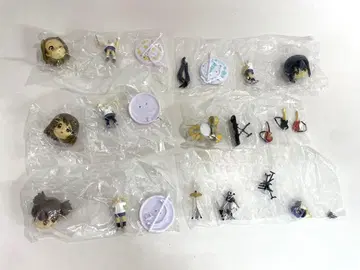 미사용 케이온!! 학교 축제 큥캐릭터 5종 세트 시크릿 포함