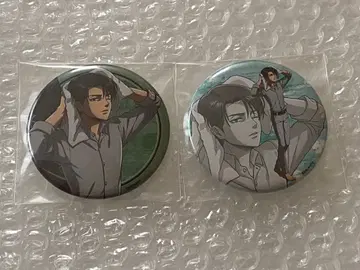 진격의 거인 캔뱃지 리바이 2종