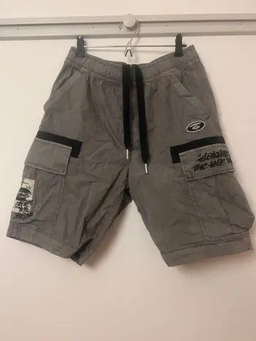 Aape 카고 숏팬츠 그레이