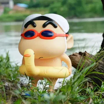 짱구는 못말려(크레용 신짱) 수영 피규어 약 45cm