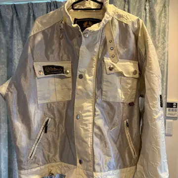 Belstaff 메쉬 자켓 화이트