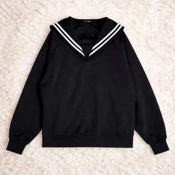 캔디 스트리퍼 세일러 맨투맨 티셔츠 트레이닝복 블랙