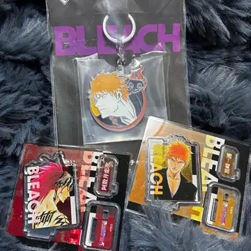 BLEACH 아크릴 피규어 컬렉션 메탈 참 이치고 아산이 렌지