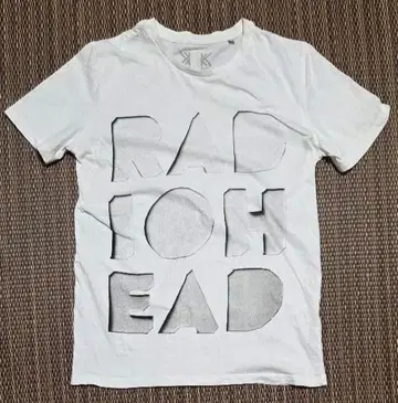 RADIOHEAD T셔츠 S사이즈