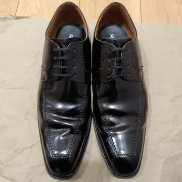 [ REGAL ] 비즈니스 슈즈 (가죽 블랙 25.5cm) 124R