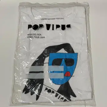 호시노 겐 DOME TOUR 2019 POP VIRUS 티셔츠 니세