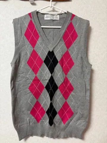 L&B WORKS VINTAGE 아가일 베스트 M