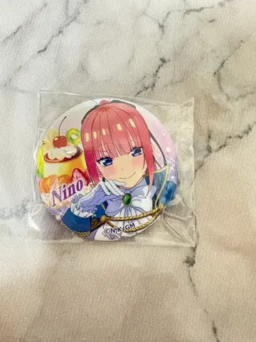 5등분의 신부 나카노 니노 캔뱃지