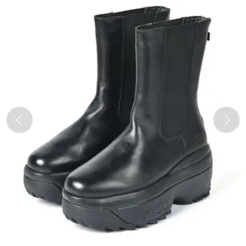 FILA 디스럽터 웨지 첼시 우먼 통굽 부츠