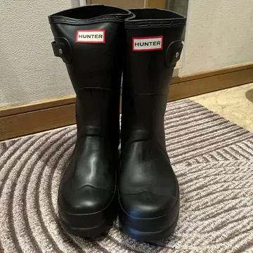 미사용 새상품 HUNTER 레인부츠 25.5cm~26cm