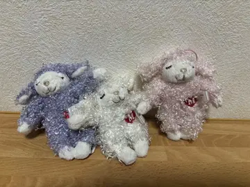 양 메이플 컬 헤어 마스코트 3종