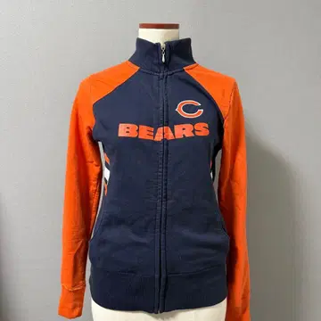 Bears 지퍼 자켓 네이비/오렌지