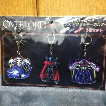 [미개봉] 오버로드 아인즈 아크릴 키링 3종 세트