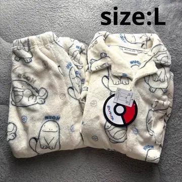 [ 미사용 새상품 ] 돈키호테 한정판 포켓몬 룸웨어 누오&도오 L