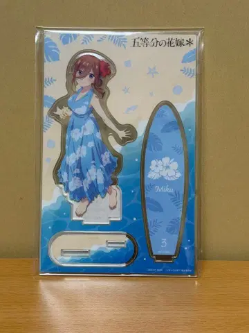 5등분의 신부* 극장 한정판 나카노 미쿠 아크릴 스탠드